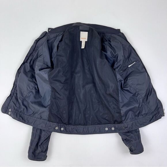 Diesel Teflon Nylon Windbreaker Jacket - Picture 8 of 13
